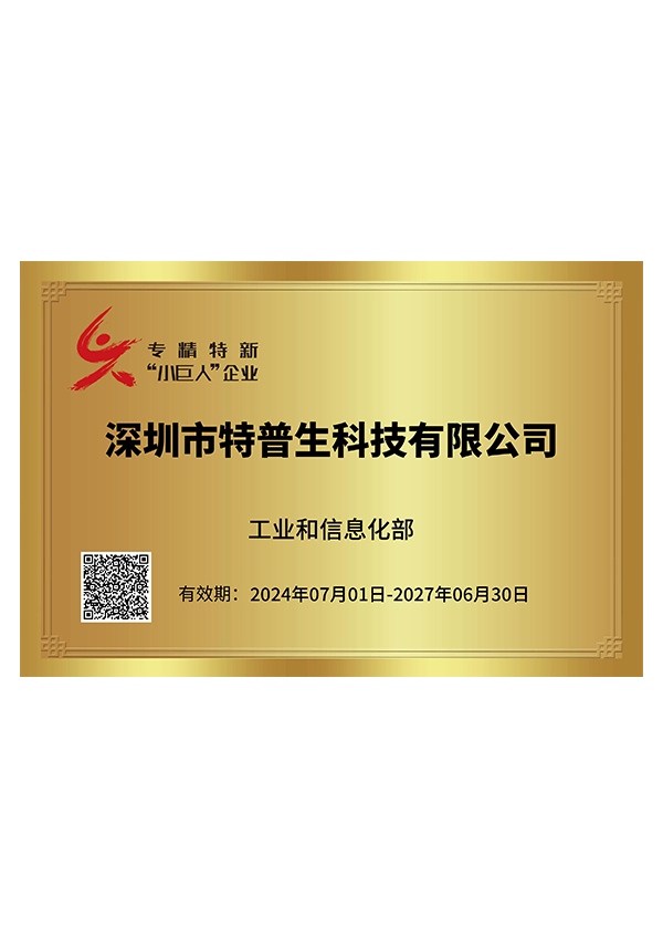 专精特新小巨人