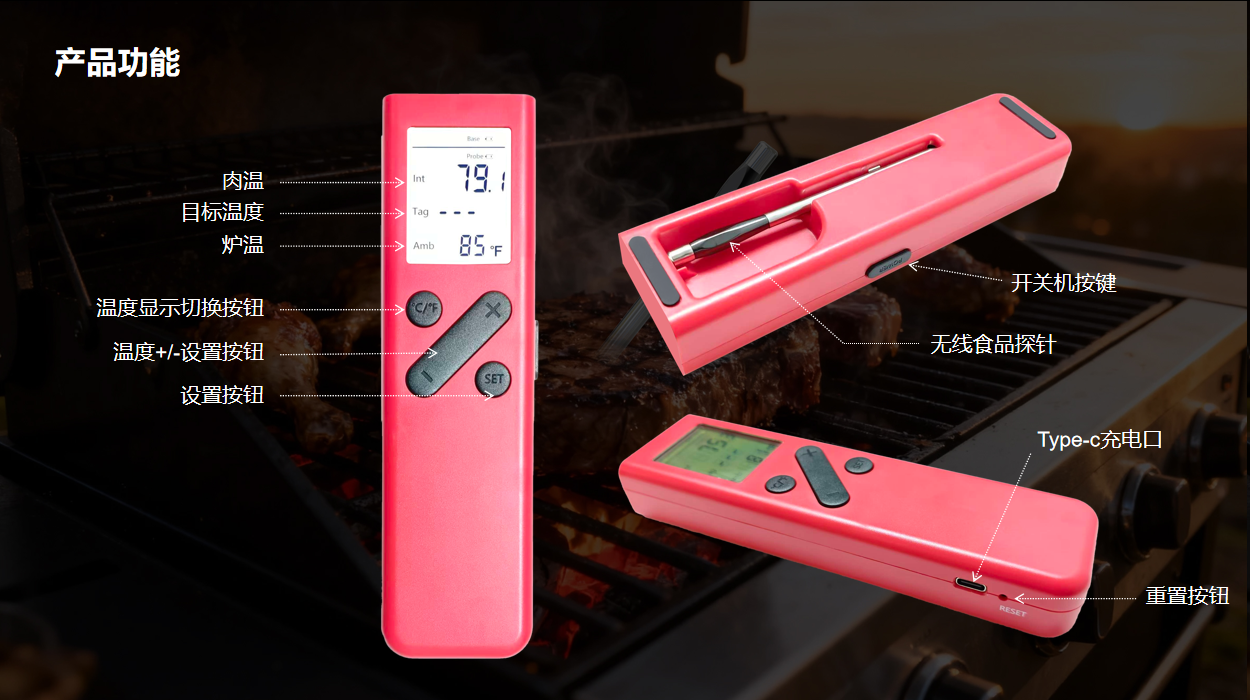 特普生高精度食品温度计技术解析与行业应用